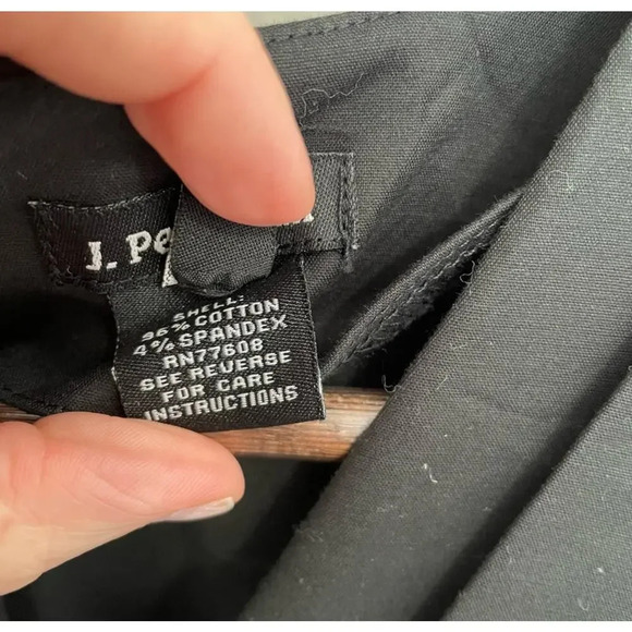 J. Peterman Black Fit & Flare Dress - Picture 4 of 8